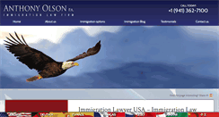 Desktop Screenshot of immigrationvisausa.com